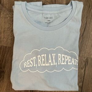 Ban.do Baby Blue Graphic Tee